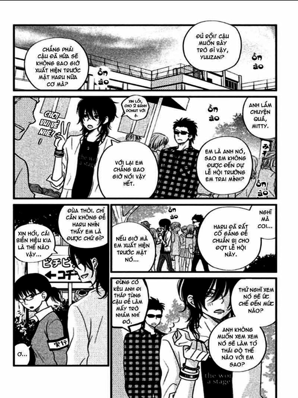 Truyện Tranh Quái Vật Bàn Bên - Tonari No Kaibutsu-Kun trang 4