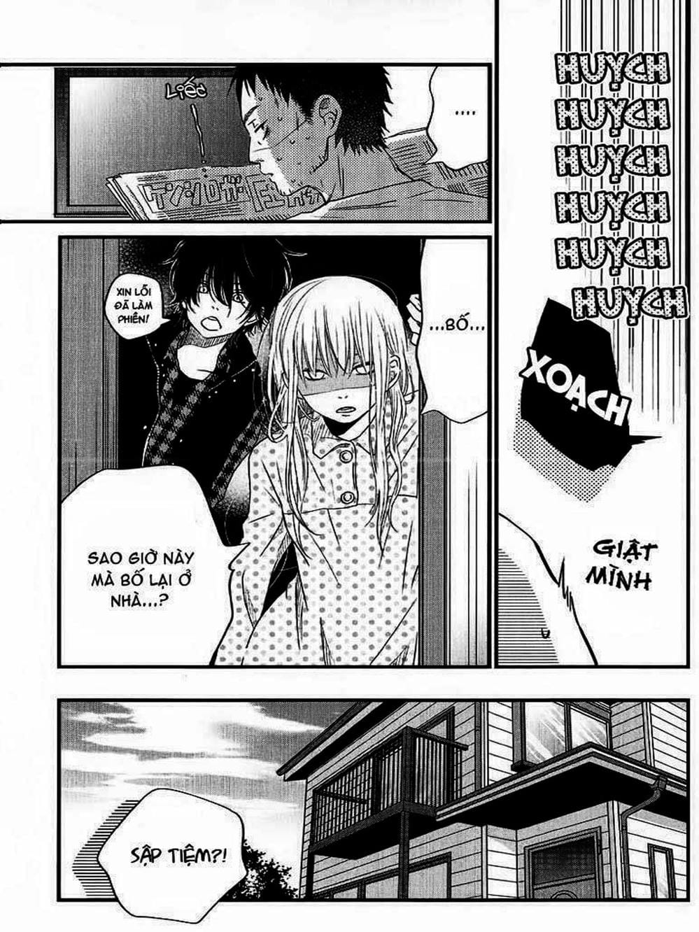 Truyện Tranh Quái Vật Bàn Bên - Tonari No Kaibutsu-Kun trang 4