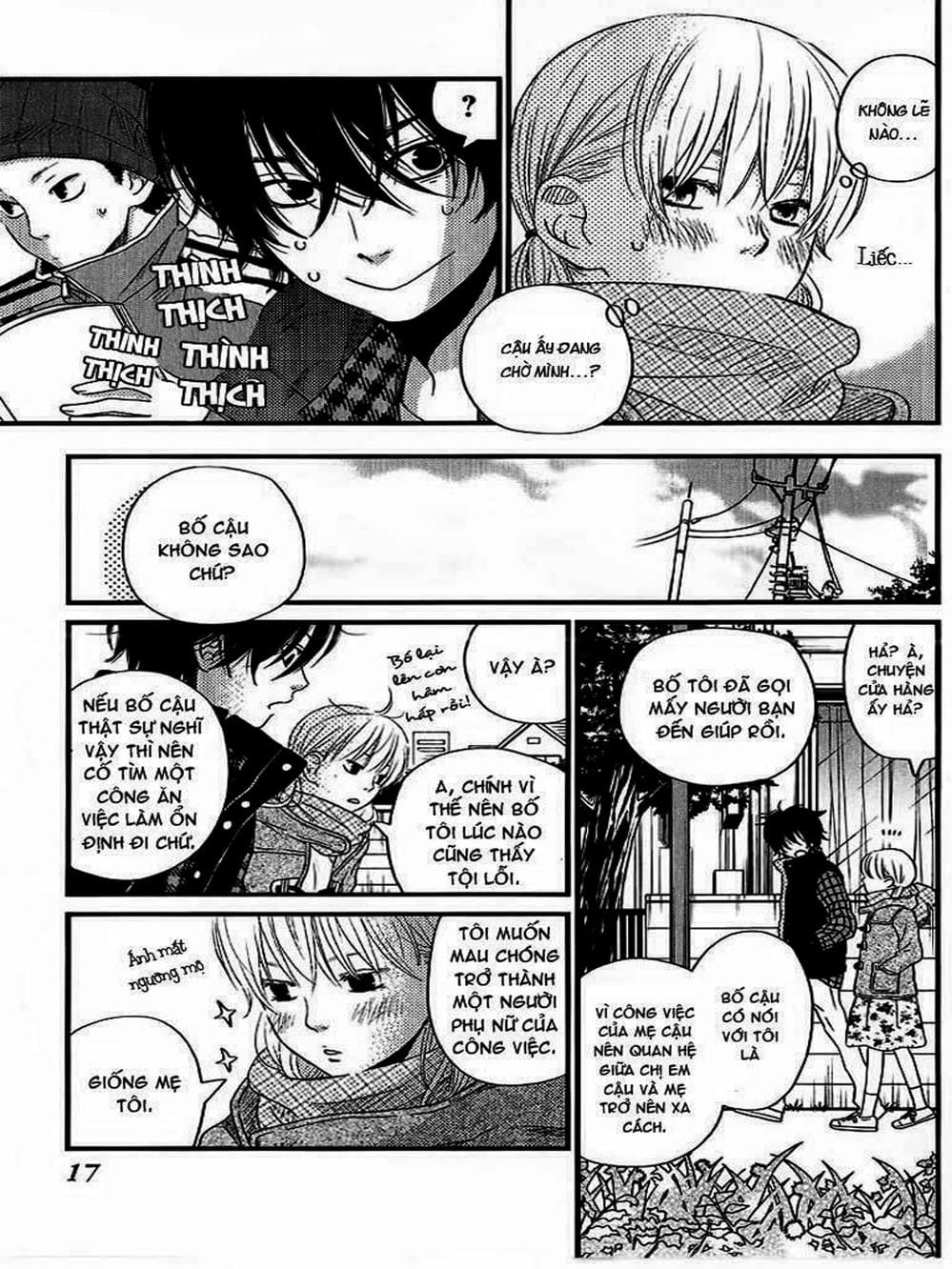 Truyện Tranh Quái Vật Bàn Bên - Tonari No Kaibutsu-Kun trang 4