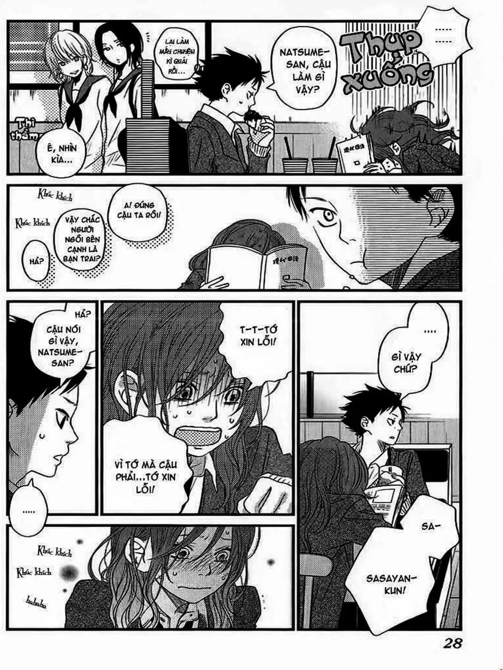 Truyện Tranh Quái Vật Bàn Bên - Tonari No Kaibutsu-Kun trang 4