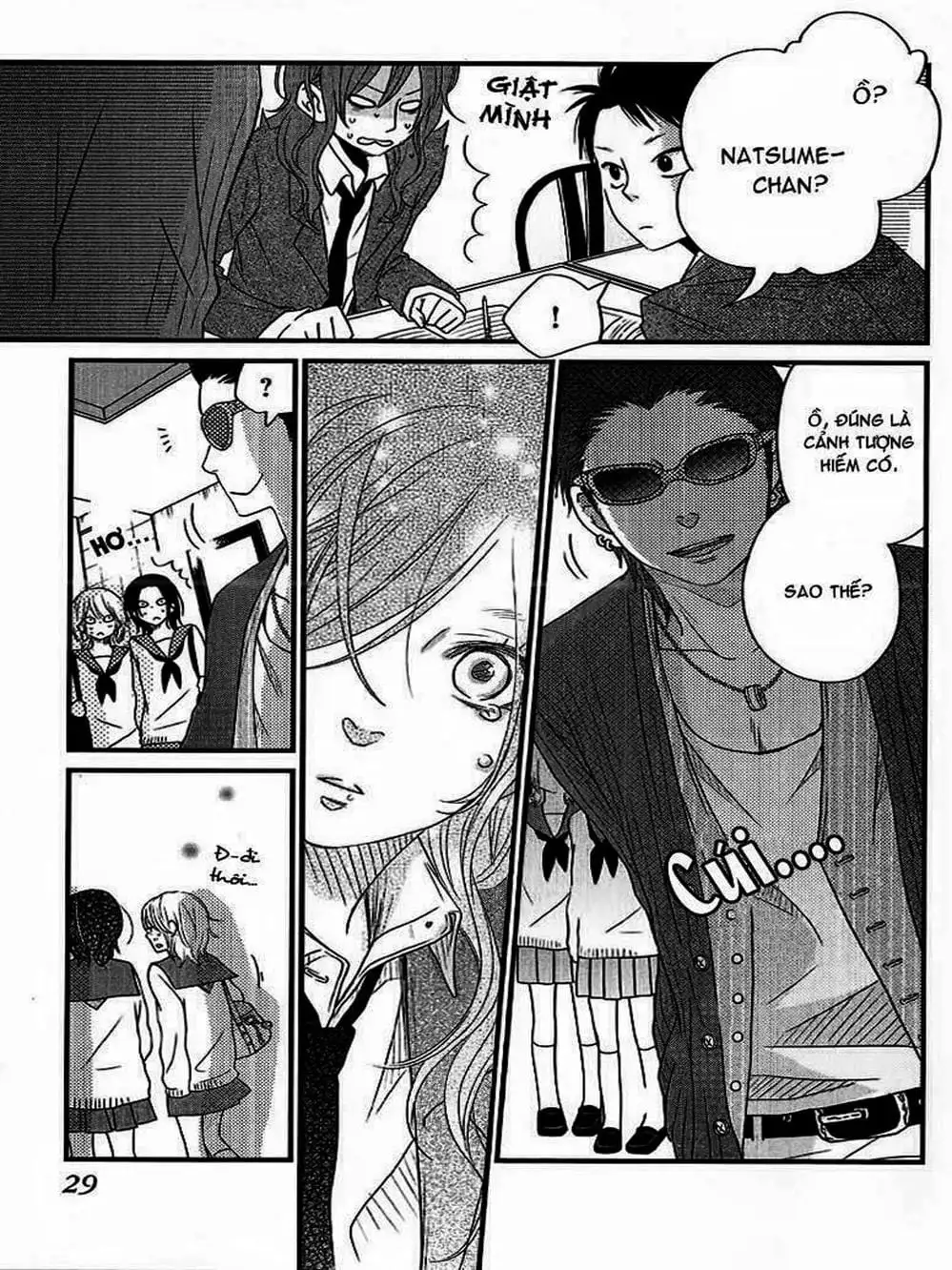 Truyện Tranh Quái Vật Bàn Bên - Tonari No Kaibutsu-Kun trang 4