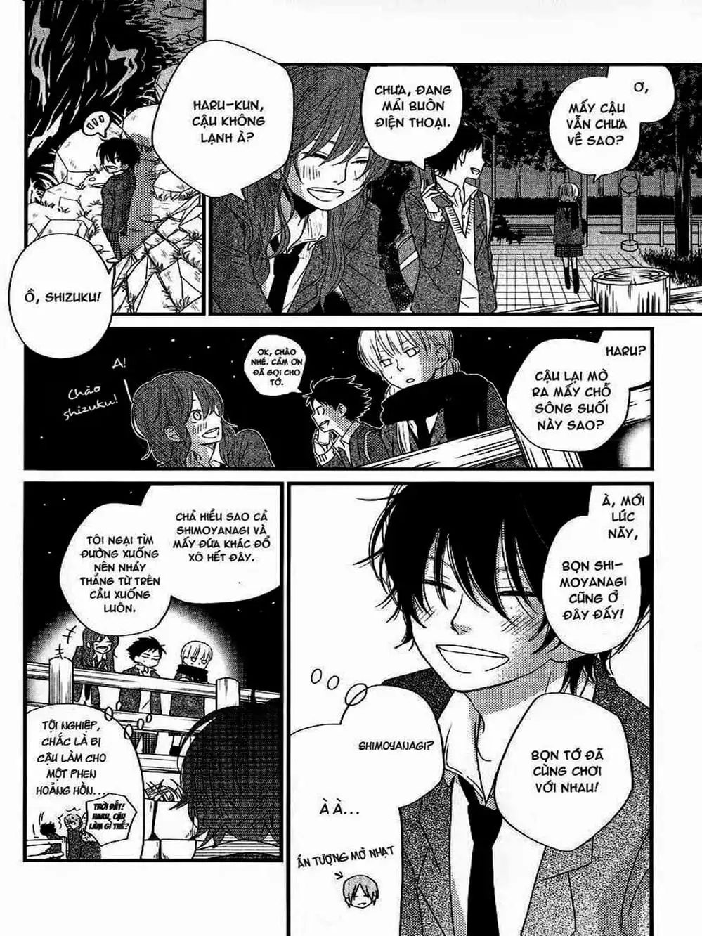 Truyện Tranh Quái Vật Bàn Bên - Tonari No Kaibutsu-Kun trang 4