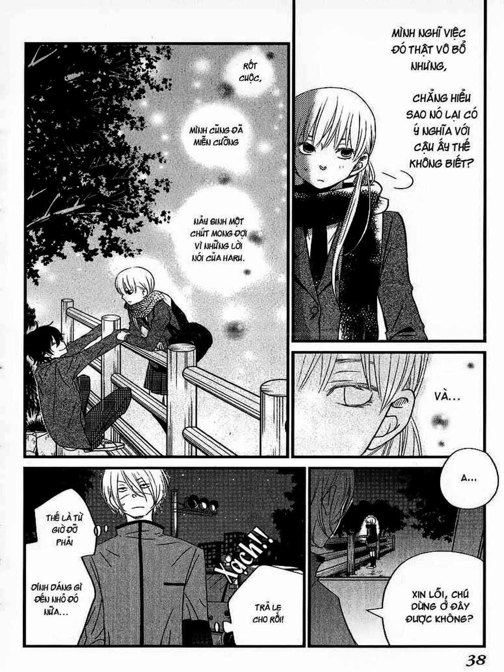 Truyện Tranh Quái Vật Bàn Bên - Tonari No Kaibutsu-Kun trang 4