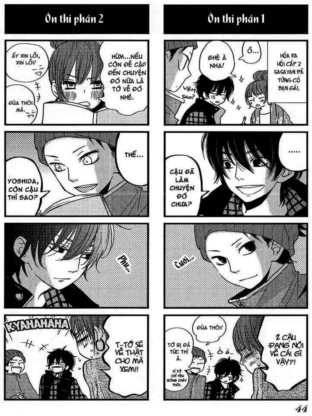 Truyện Tranh Quái Vật Bàn Bên - Tonari No Kaibutsu-Kun trang 4