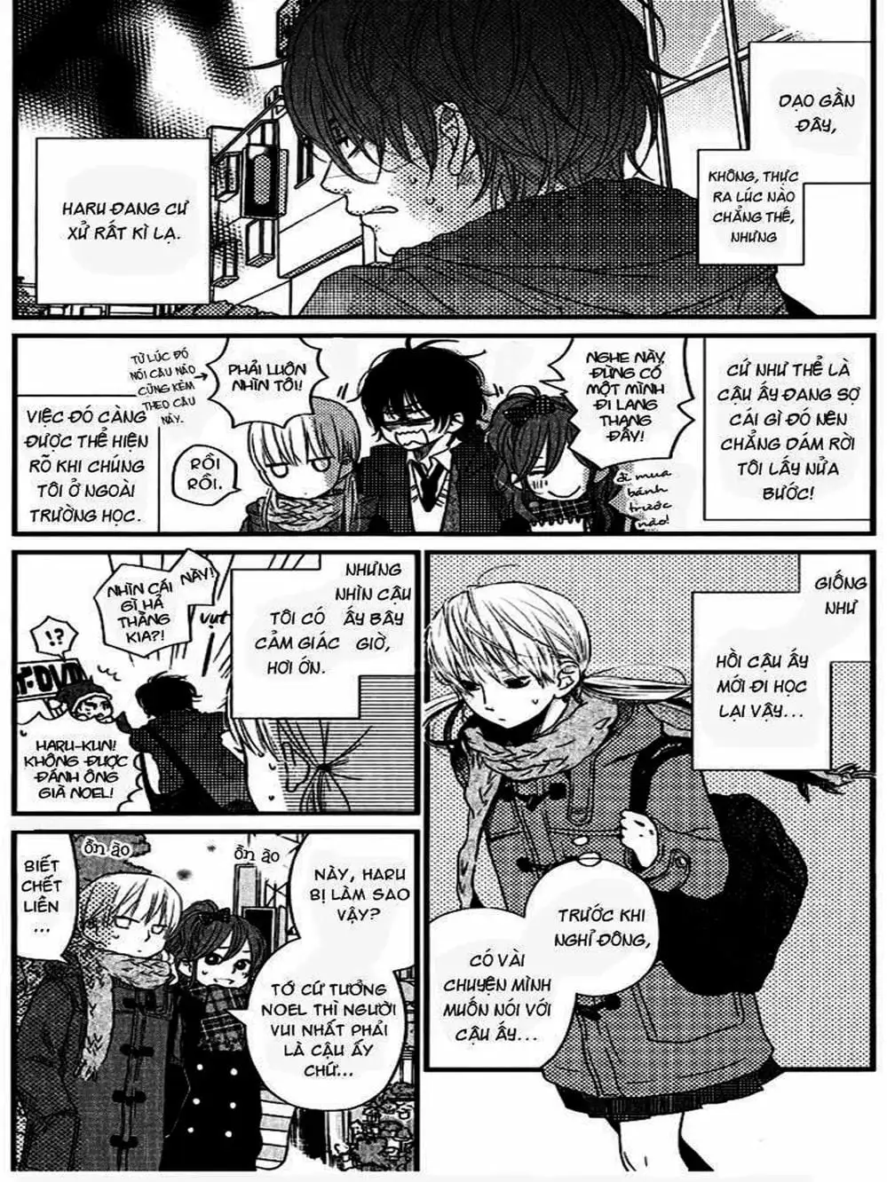 Truyện Tranh Quái Vật Bàn Bên - Tonari No Kaibutsu-Kun trang 4