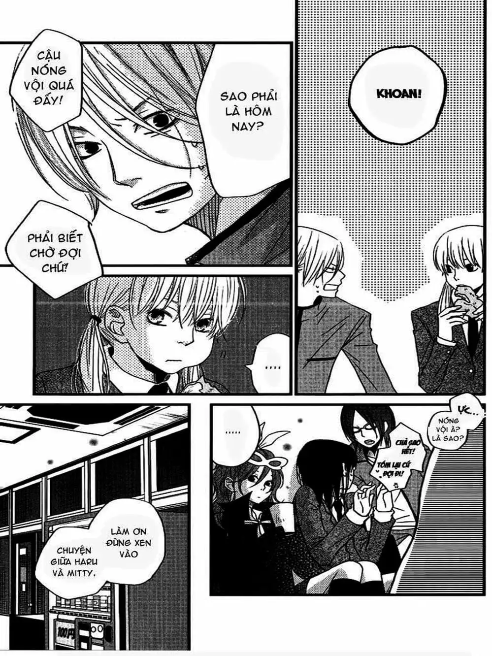 Truyện Tranh Quái Vật Bàn Bên - Tonari No Kaibutsu-Kun trang 4