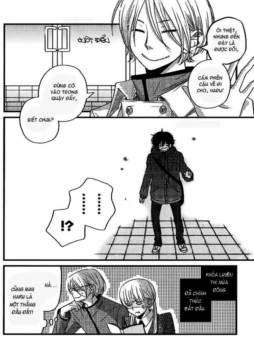 Truyện Tranh Quái Vật Bàn Bên - Tonari No Kaibutsu-Kun trang 4