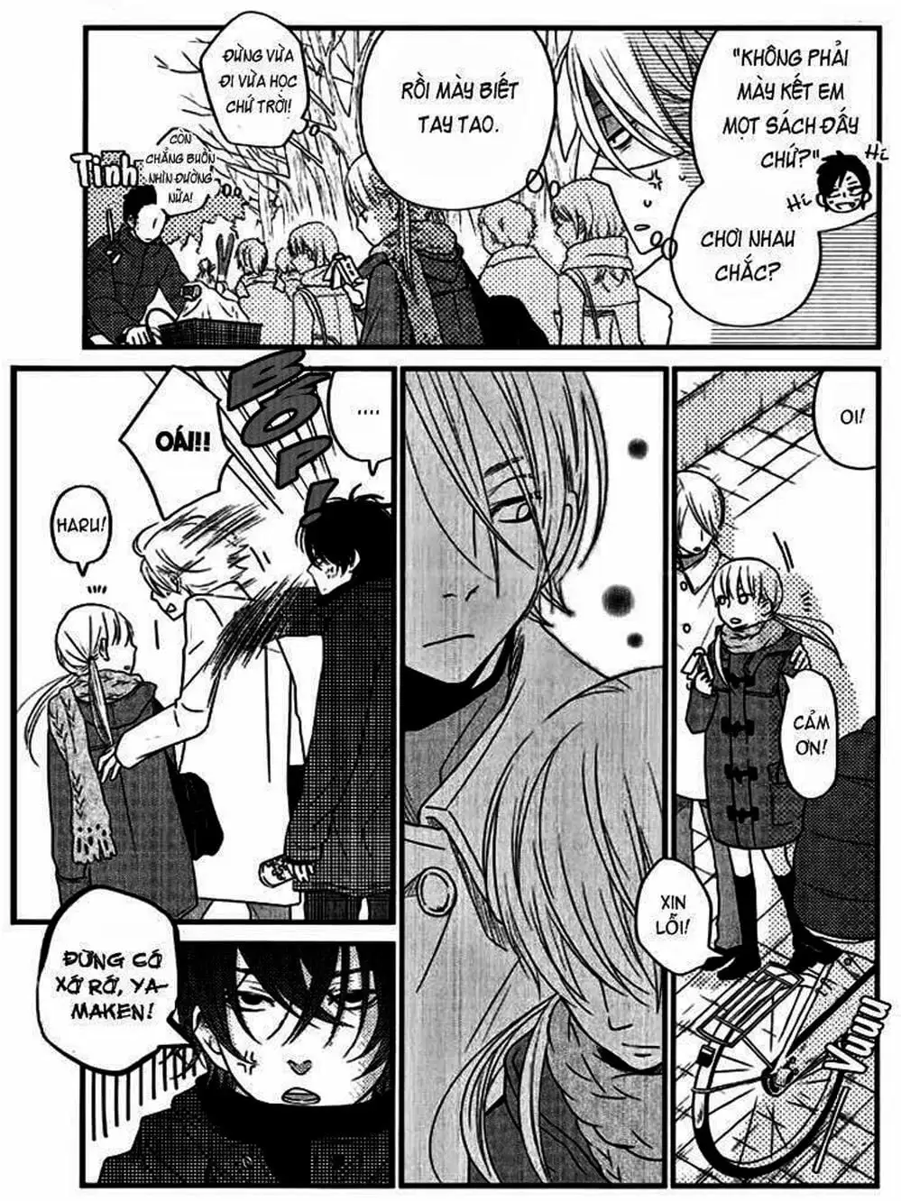 Truyện Tranh Quái Vật Bàn Bên - Tonari No Kaibutsu-Kun trang 4