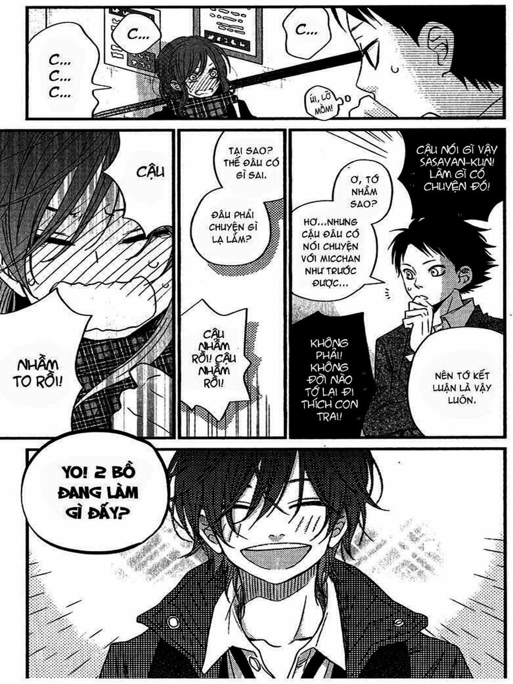 Truyện Tranh Quái Vật Bàn Bên - Tonari No Kaibutsu-Kun trang 4