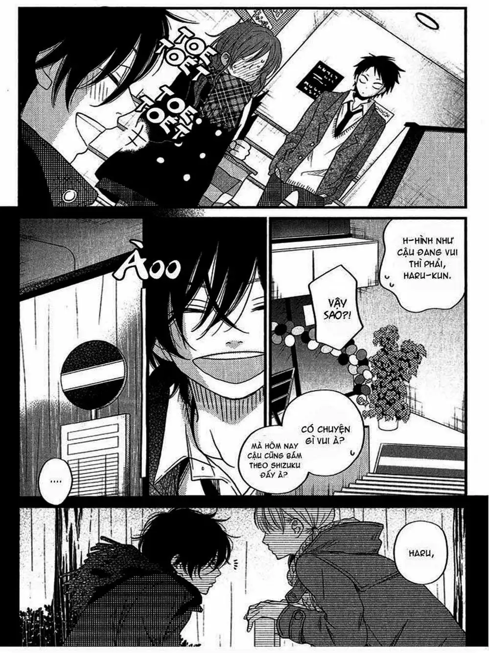 Truyện Tranh Quái Vật Bàn Bên - Tonari No Kaibutsu-Kun trang 4