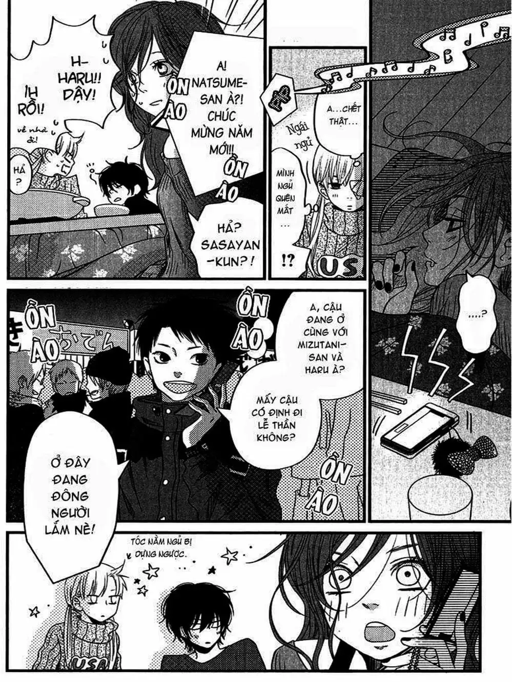 Truyện Tranh Quái Vật Bàn Bên - Tonari No Kaibutsu-Kun trang 4