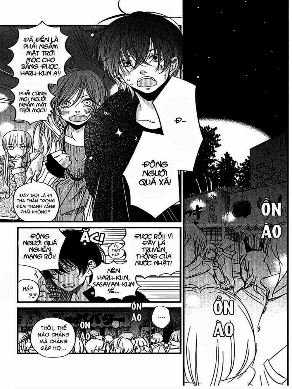 Truyện Tranh Quái Vật Bàn Bên - Tonari No Kaibutsu-Kun trang 4