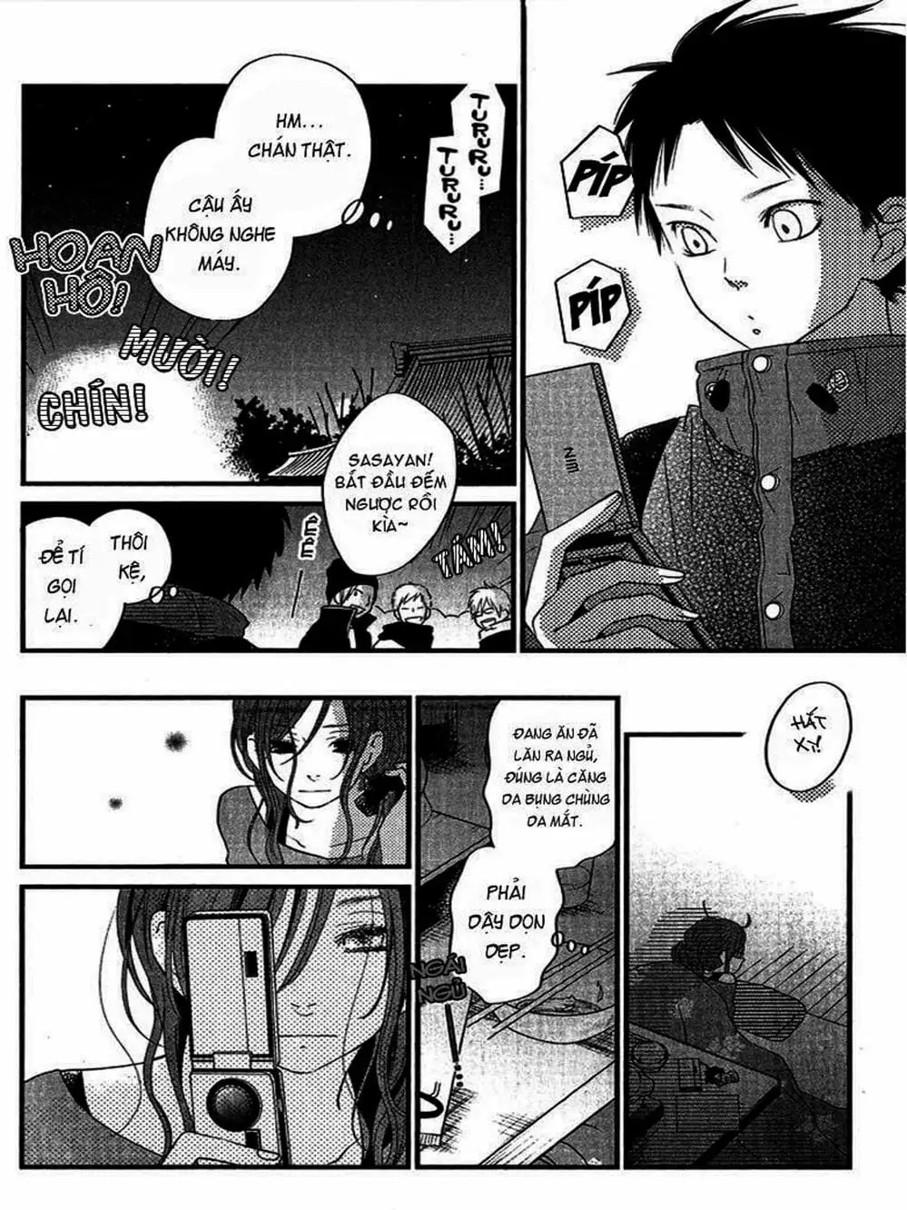 Truyện Tranh Quái Vật Bàn Bên - Tonari No Kaibutsu-Kun trang 4