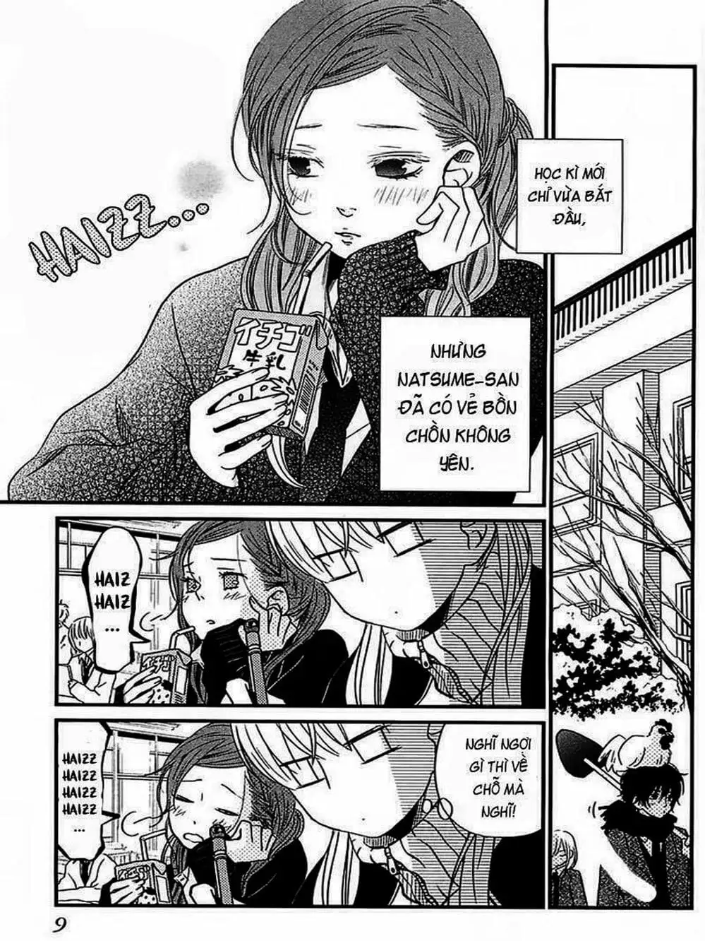 Truyện Tranh Quái Vật Bàn Bên - Tonari No Kaibutsu-Kun trang 4