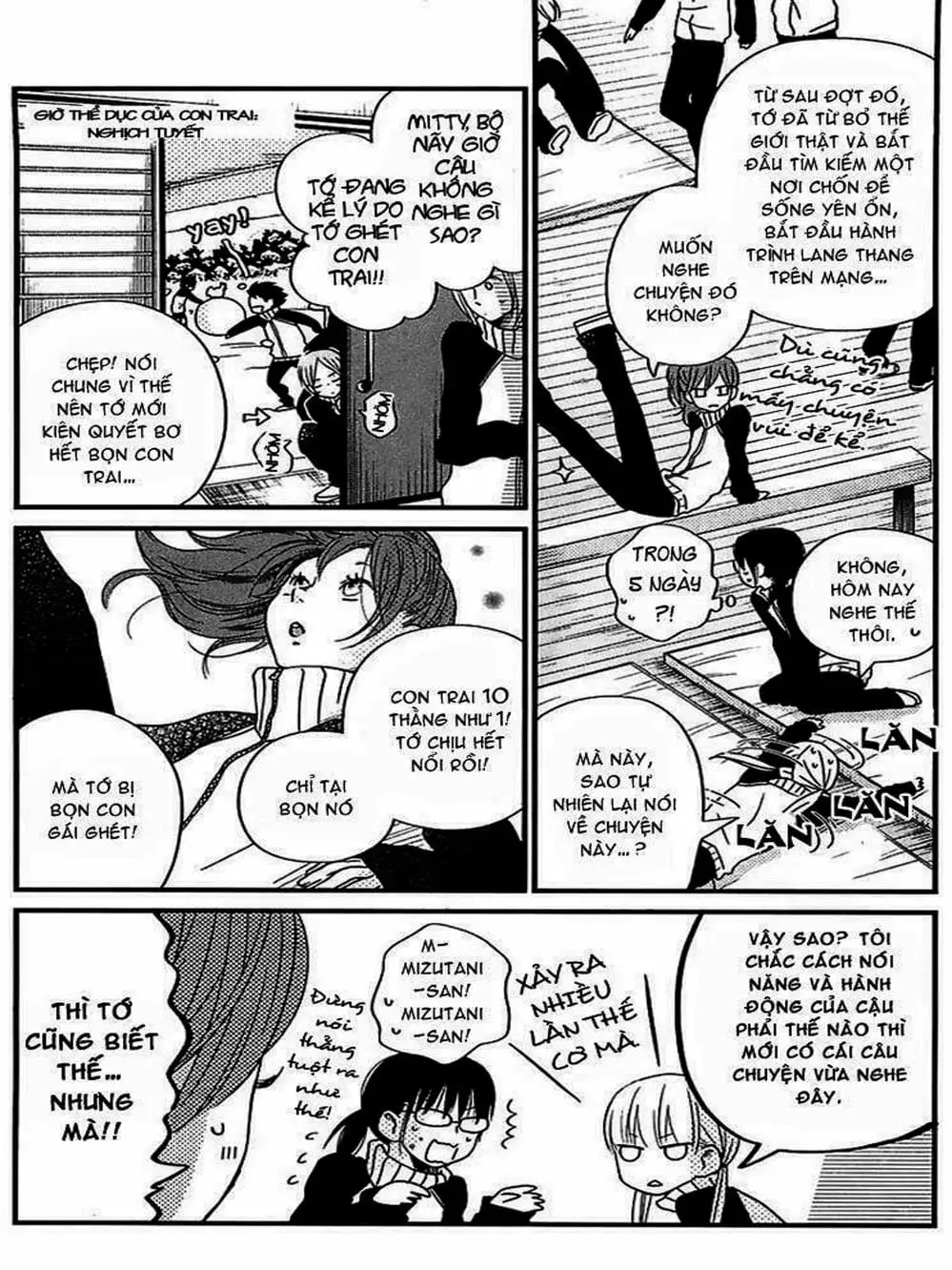 Truyện Tranh Quái Vật Bàn Bên - Tonari No Kaibutsu-Kun trang 4