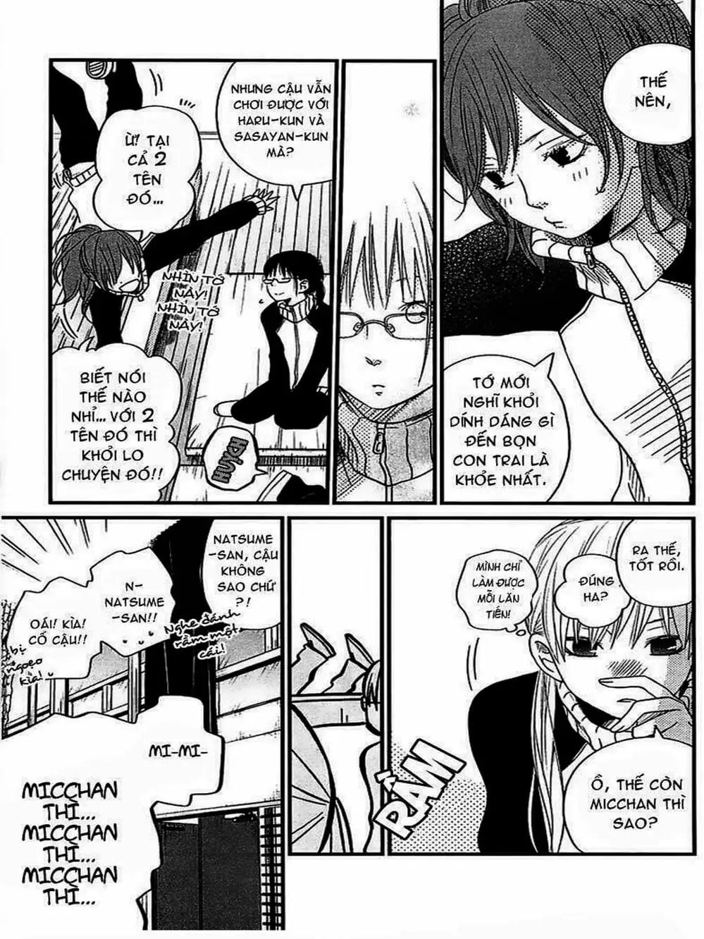 Truyện Tranh Quái Vật Bàn Bên - Tonari No Kaibutsu-Kun trang 4