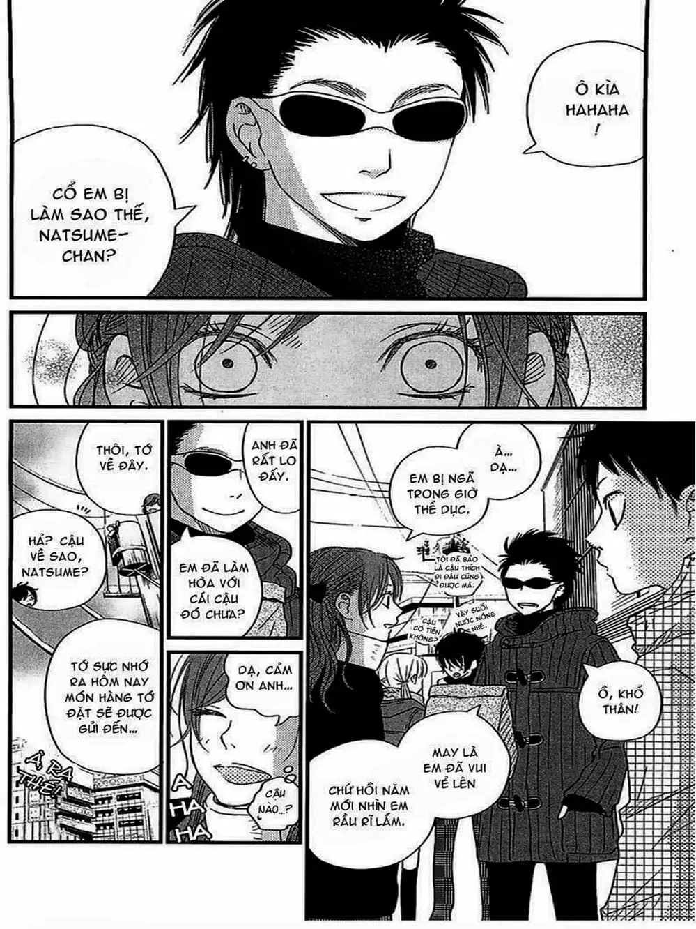 Truyện Tranh Quái Vật Bàn Bên - Tonari No Kaibutsu-Kun trang 4