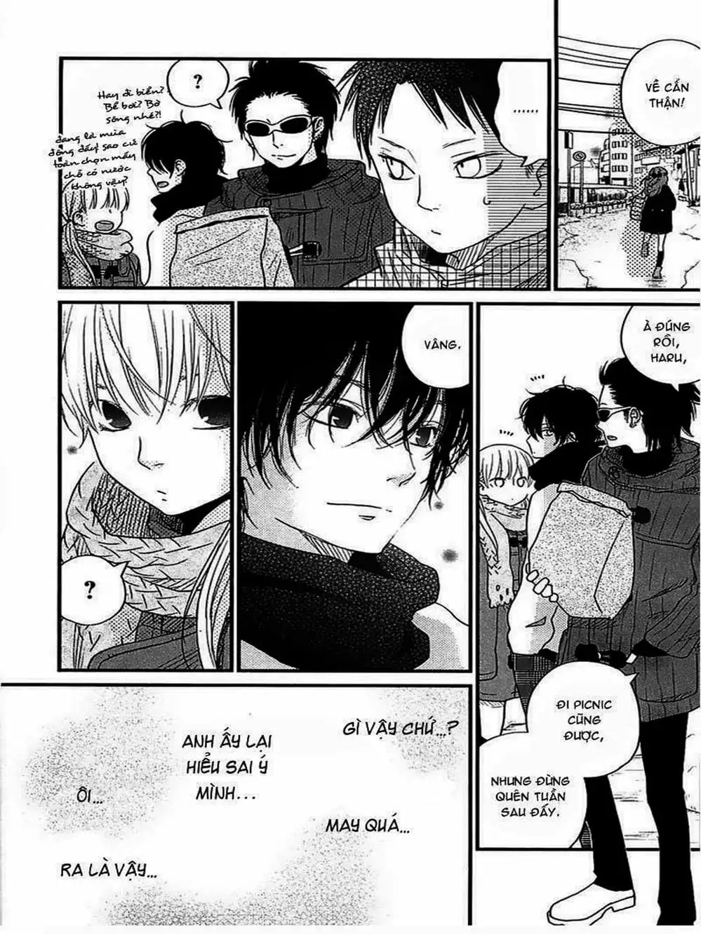 Truyện Tranh Quái Vật Bàn Bên - Tonari No Kaibutsu-Kun trang 4