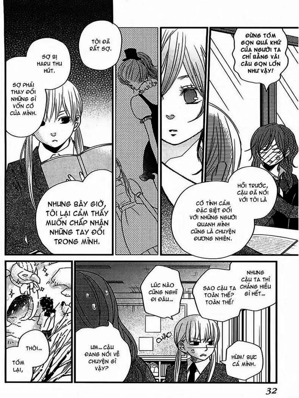 Truyện Tranh Quái Vật Bàn Bên - Tonari No Kaibutsu-Kun trang 4