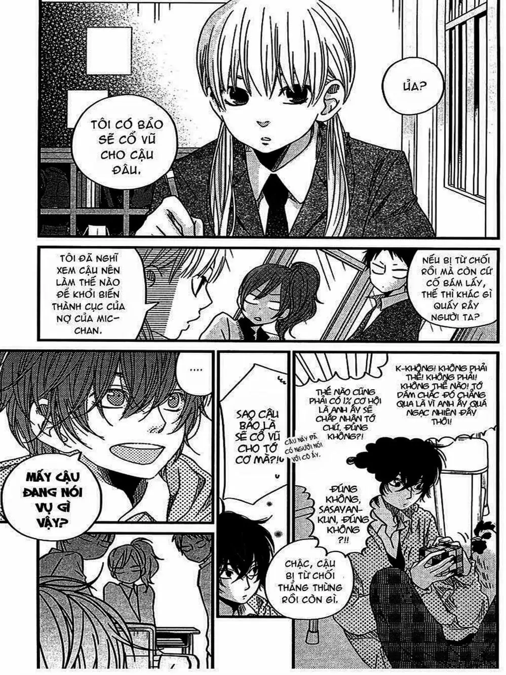 Truyện Tranh Quái Vật Bàn Bên - Tonari No Kaibutsu-Kun trang 4