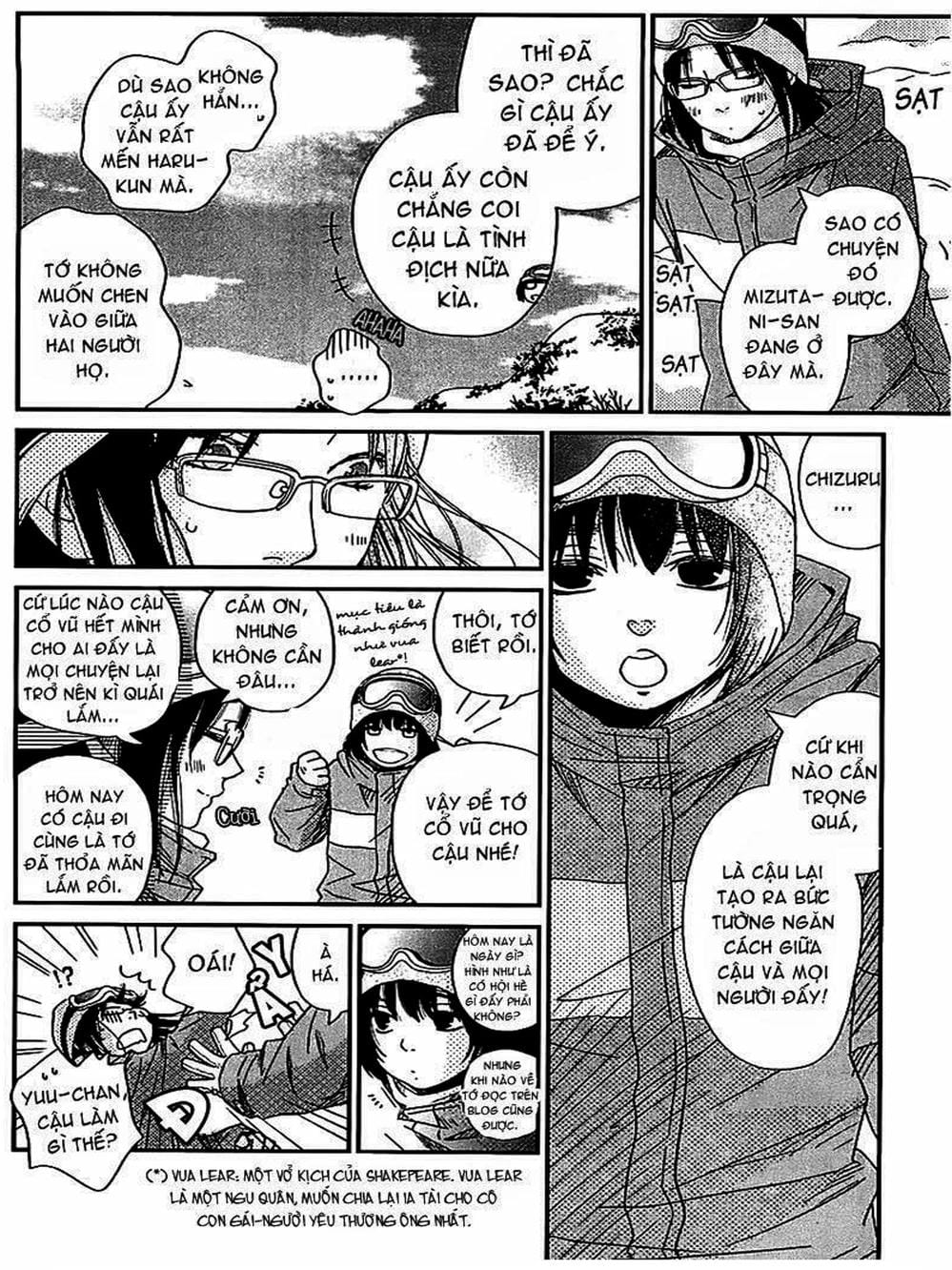 Truyện Tranh Quái Vật Bàn Bên - Tonari No Kaibutsu-Kun trang 4