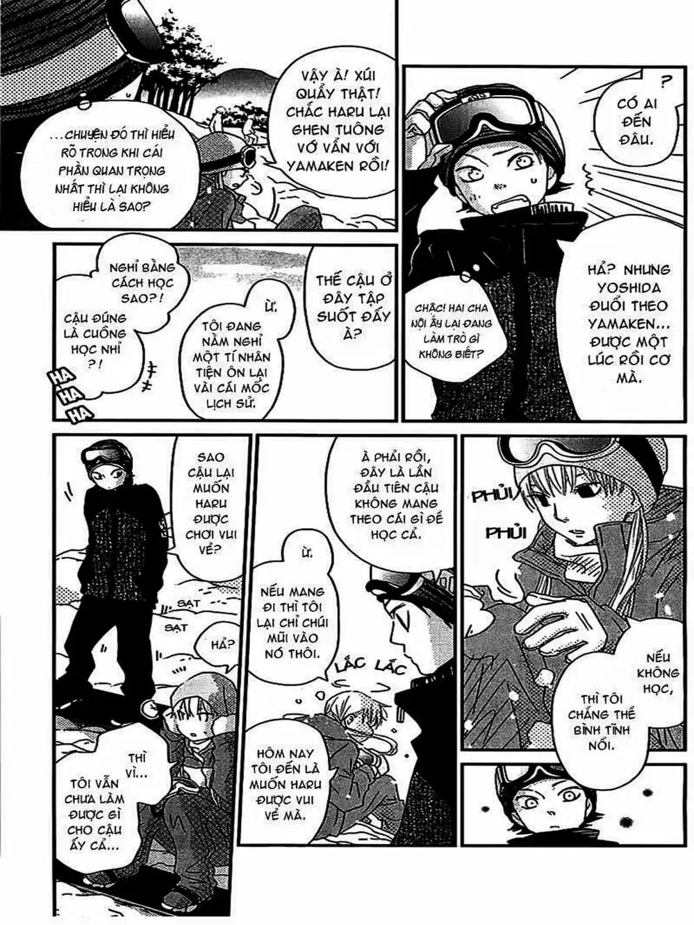 Truyện Tranh Quái Vật Bàn Bên - Tonari No Kaibutsu-Kun trang 4