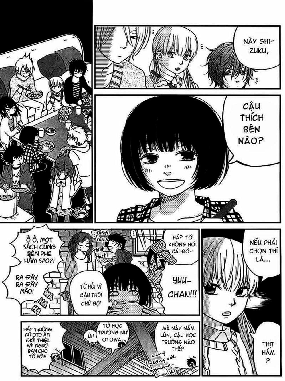 Truyện Tranh Quái Vật Bàn Bên - Tonari No Kaibutsu-Kun trang 4