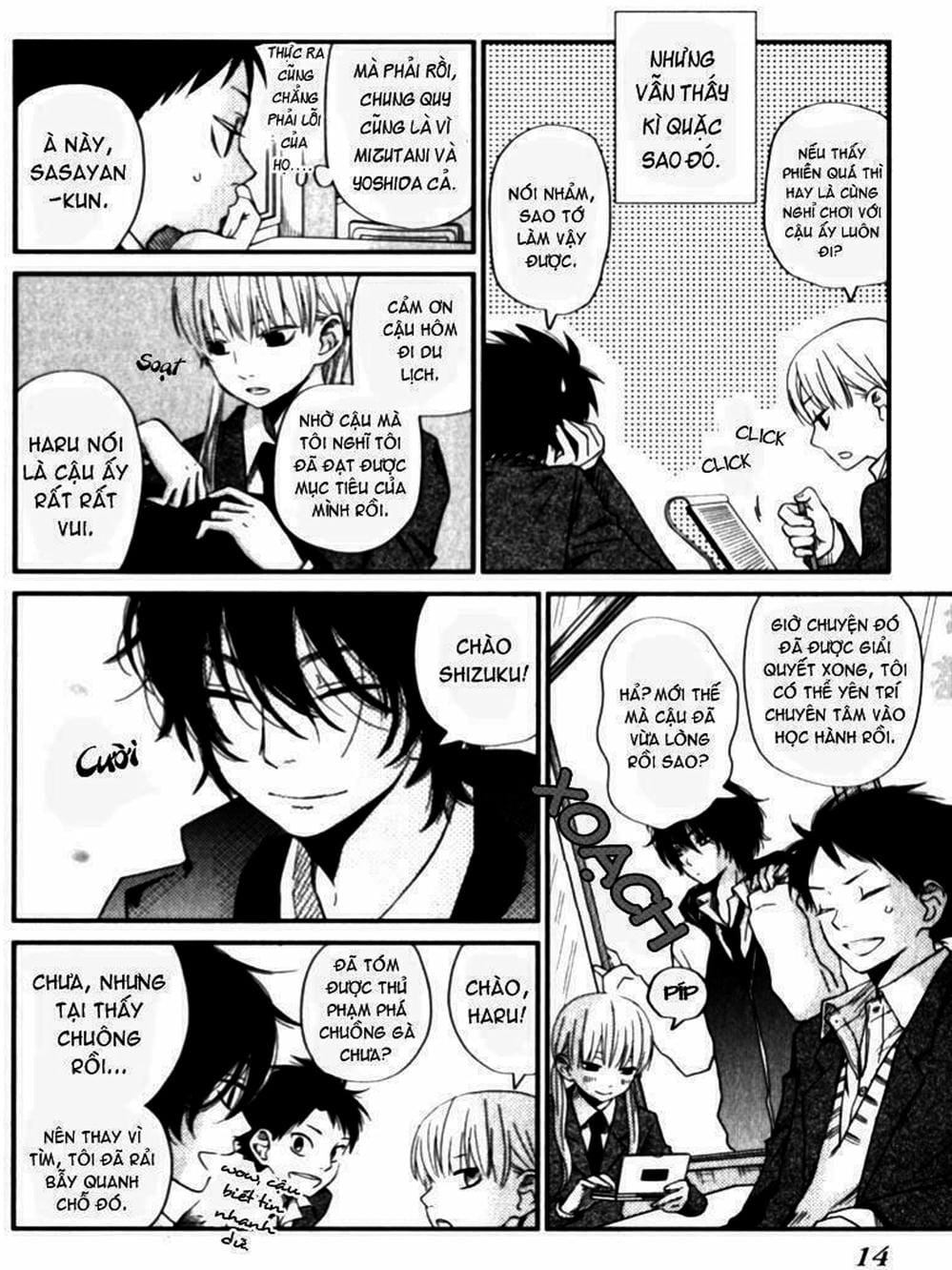 Truyện Tranh Quái Vật Bàn Bên - Tonari No Kaibutsu-Kun trang 4