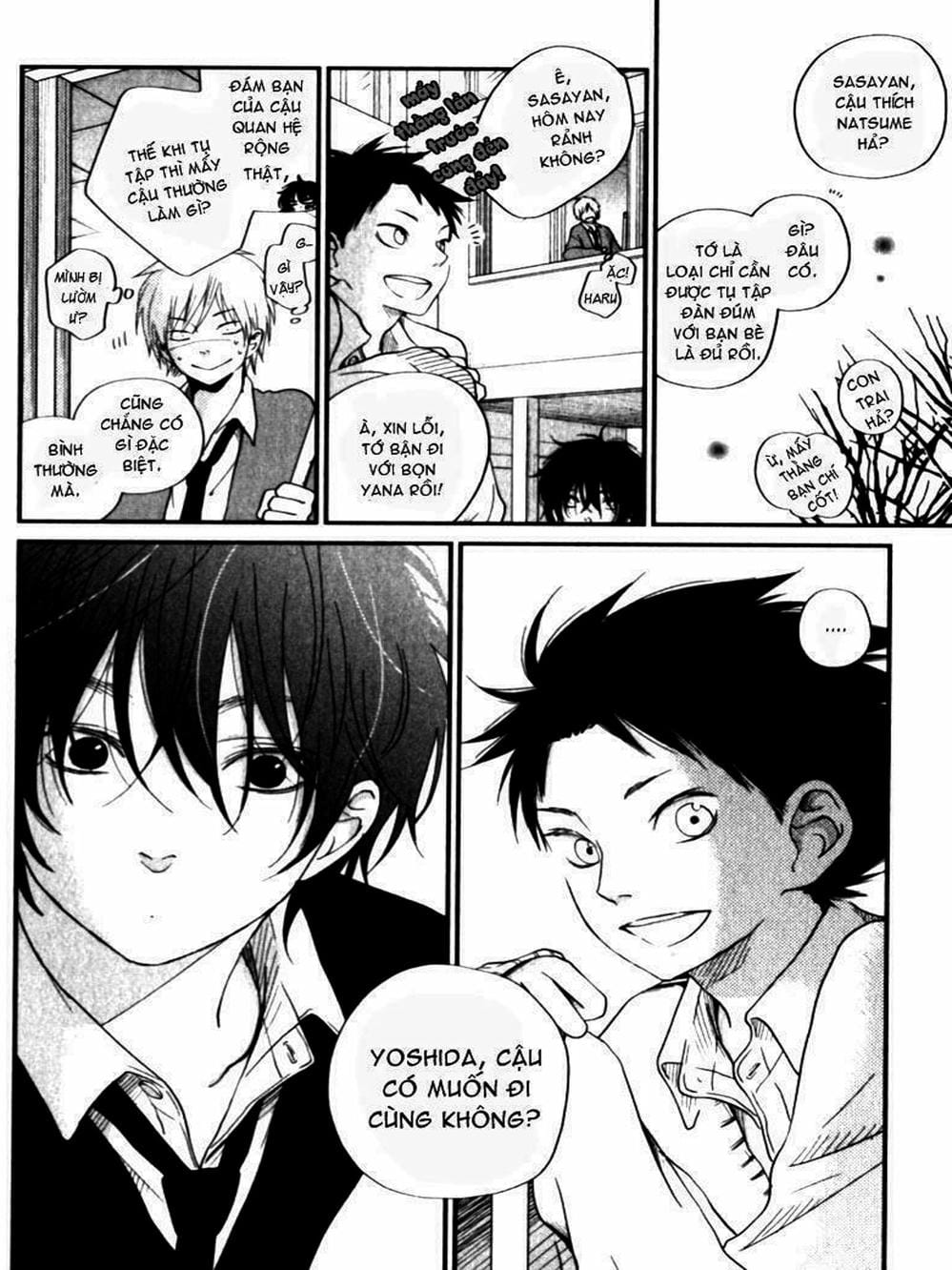 Truyện Tranh Quái Vật Bàn Bên - Tonari No Kaibutsu-Kun trang 4