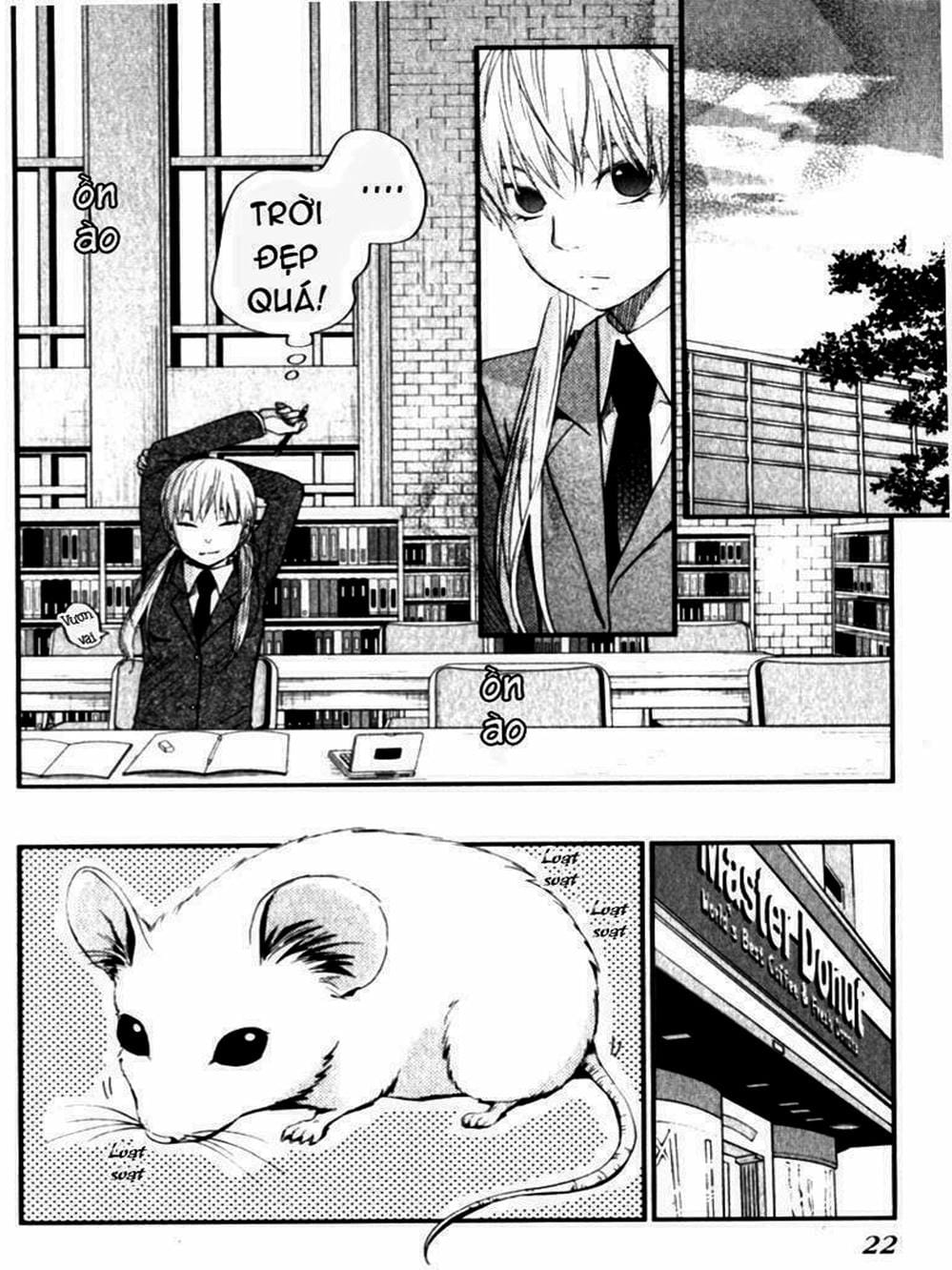 Truyện Tranh Quái Vật Bàn Bên - Tonari No Kaibutsu-Kun trang 4