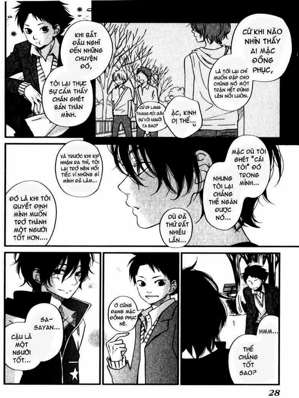 Truyện Tranh Quái Vật Bàn Bên - Tonari No Kaibutsu-Kun trang 4