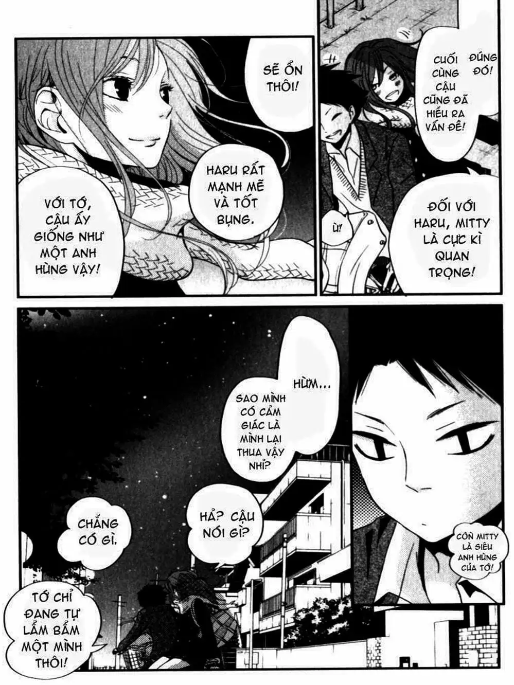 Truyện Tranh Quái Vật Bàn Bên - Tonari No Kaibutsu-Kun trang 4