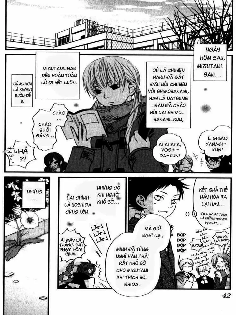 Truyện Tranh Quái Vật Bàn Bên - Tonari No Kaibutsu-Kun trang 4