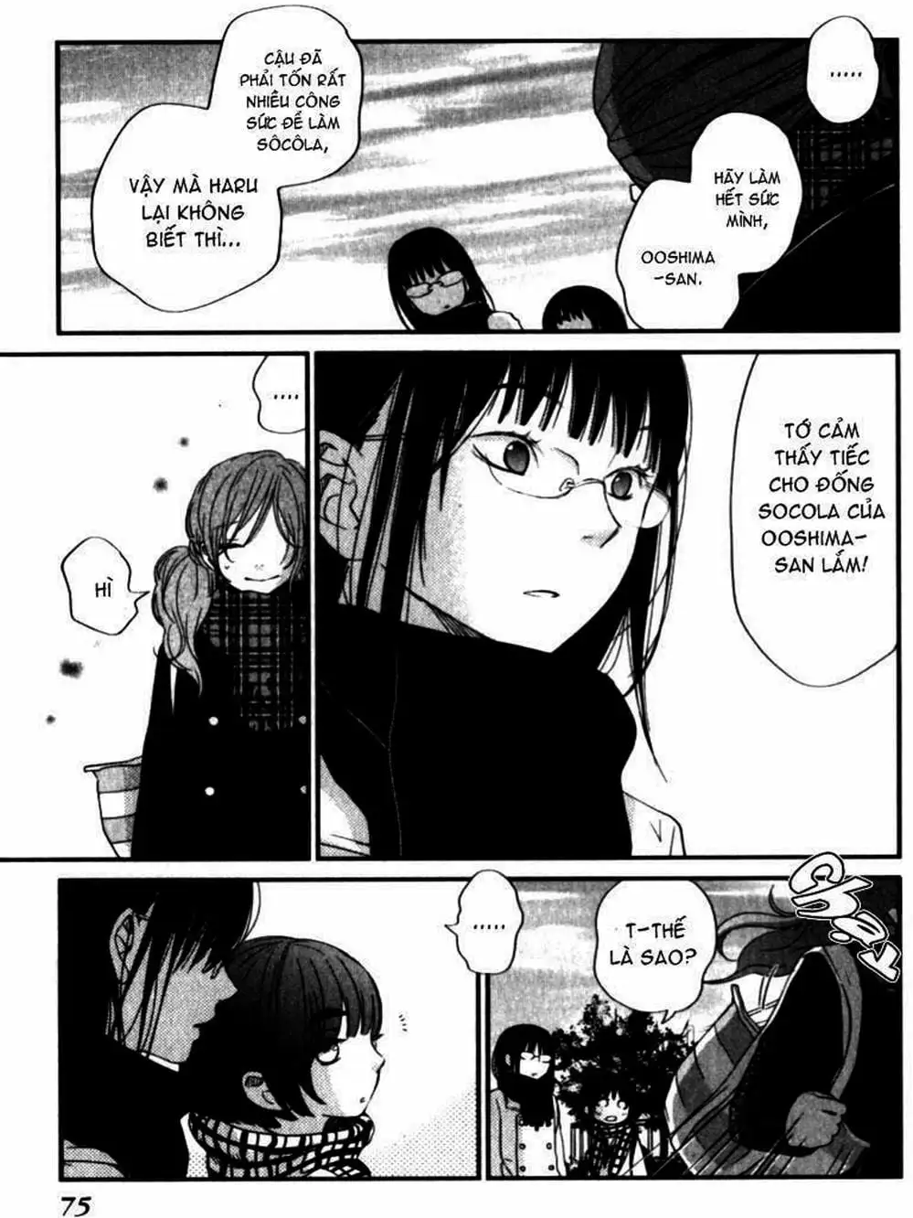 Truyện Tranh Quái Vật Bàn Bên - Tonari No Kaibutsu-Kun trang 4