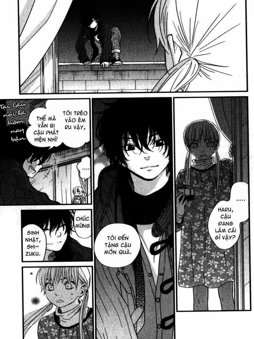 Truyện Tranh Quái Vật Bàn Bên - Tonari No Kaibutsu-Kun trang 4