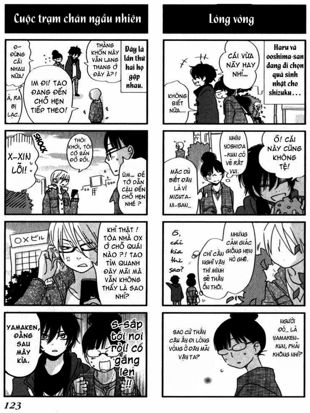 Truyện Tranh Quái Vật Bàn Bên - Tonari No Kaibutsu-Kun trang 4