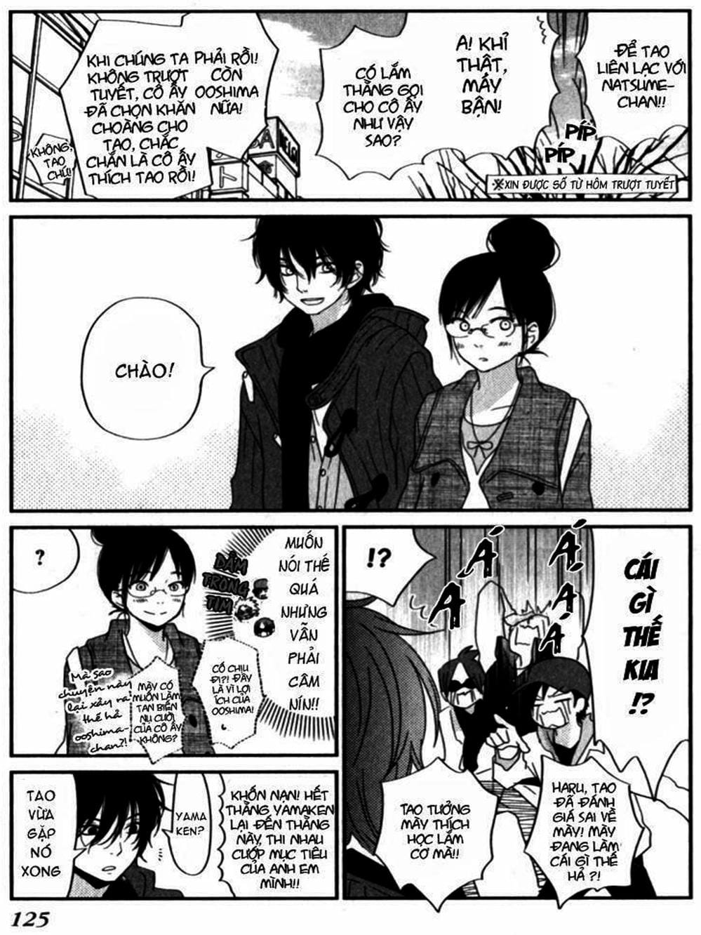 Truyện Tranh Quái Vật Bàn Bên - Tonari No Kaibutsu-Kun trang 4