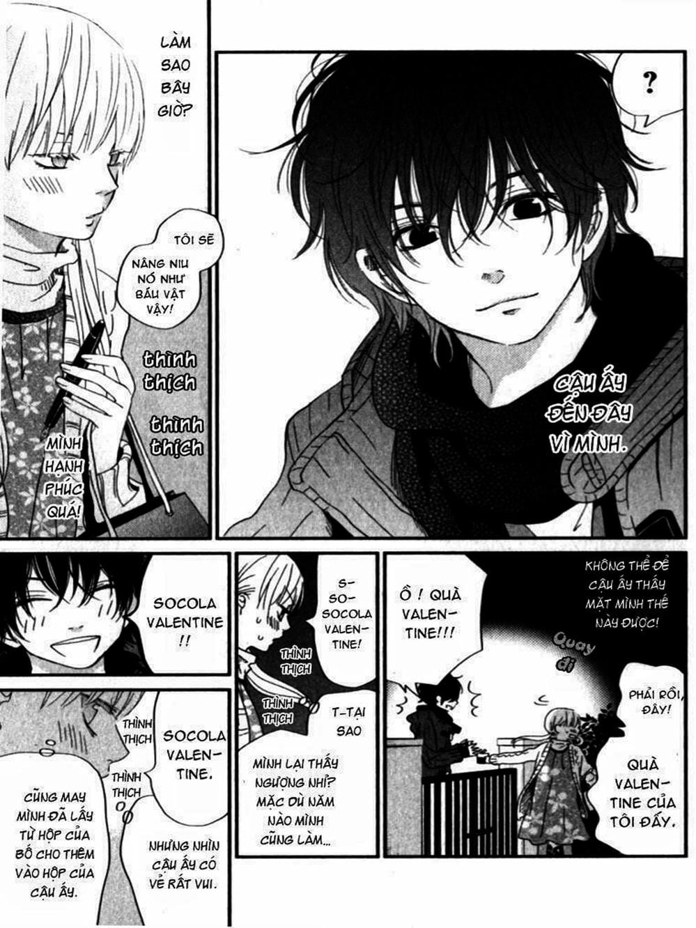 Truyện Tranh Quái Vật Bàn Bên - Tonari No Kaibutsu-Kun trang 4