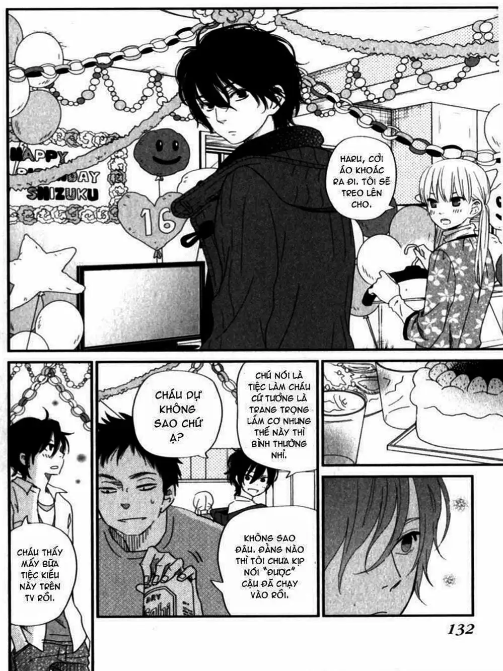 Truyện Tranh Quái Vật Bàn Bên - Tonari No Kaibutsu-Kun trang 4