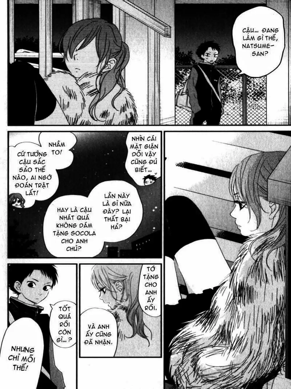 Truyện Tranh Quái Vật Bàn Bên - Tonari No Kaibutsu-Kun trang 4