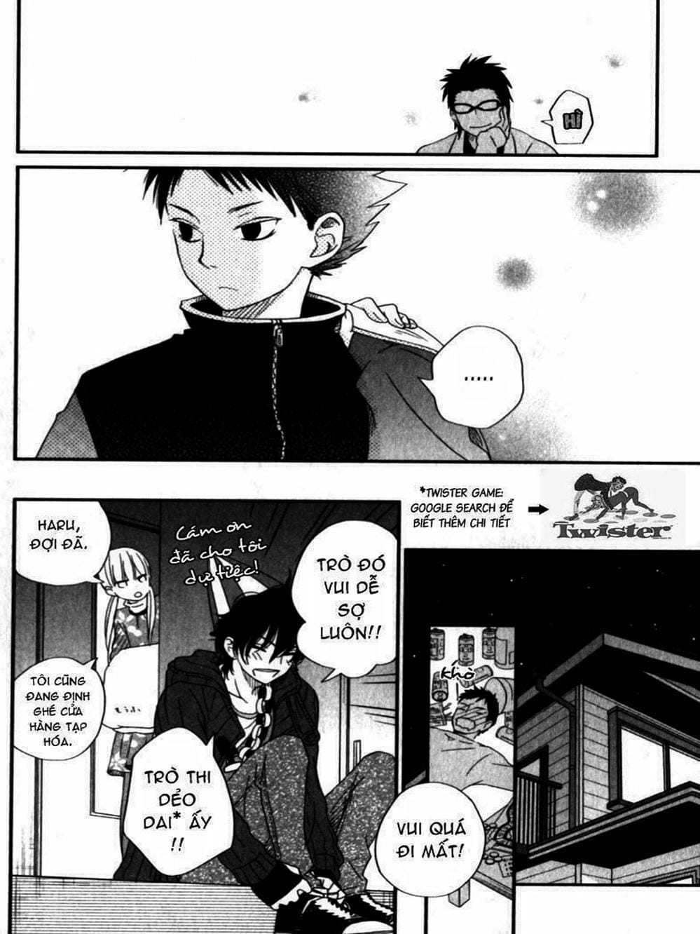 Truyện Tranh Quái Vật Bàn Bên - Tonari No Kaibutsu-Kun trang 4