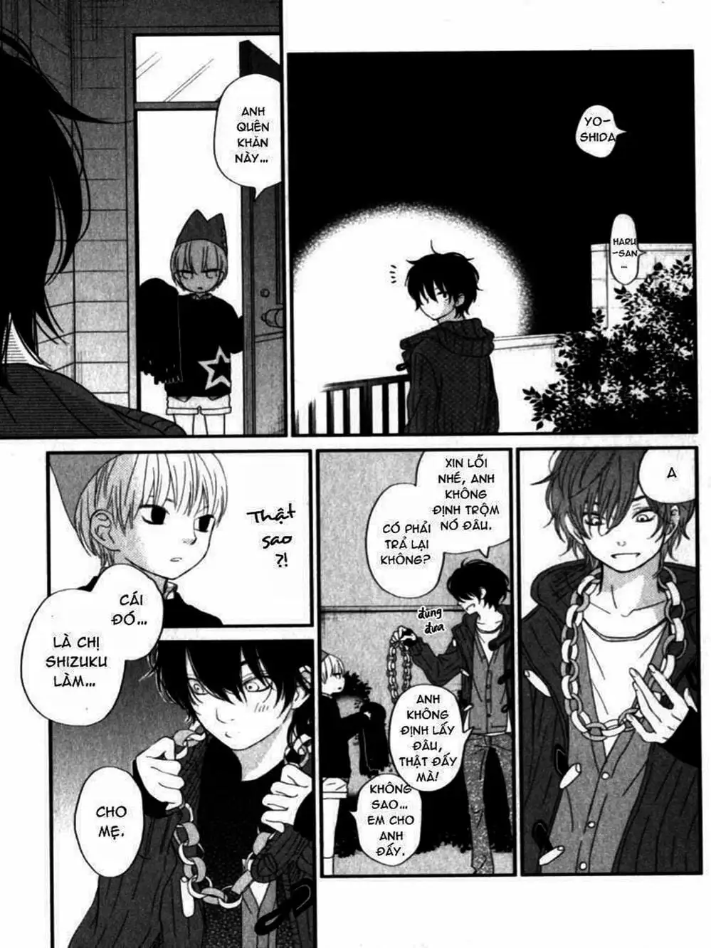 Truyện Tranh Quái Vật Bàn Bên - Tonari No Kaibutsu-Kun trang 4