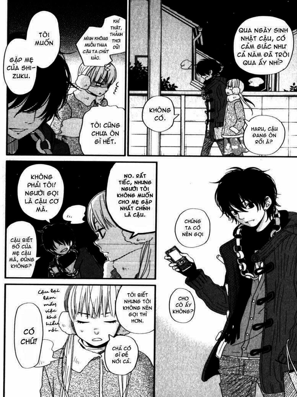 Truyện Tranh Quái Vật Bàn Bên - Tonari No Kaibutsu-Kun trang 4