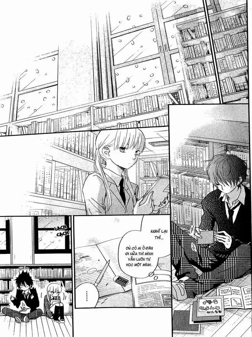 Truyện Tranh Quái Vật Bàn Bên - Tonari No Kaibutsu-Kun trang 4