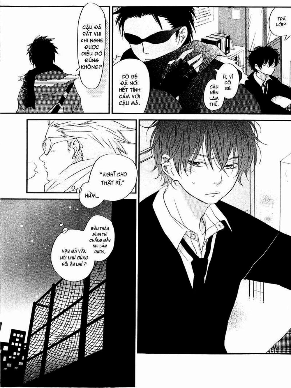 Truyện Tranh Quái Vật Bàn Bên - Tonari No Kaibutsu-Kun trang 4