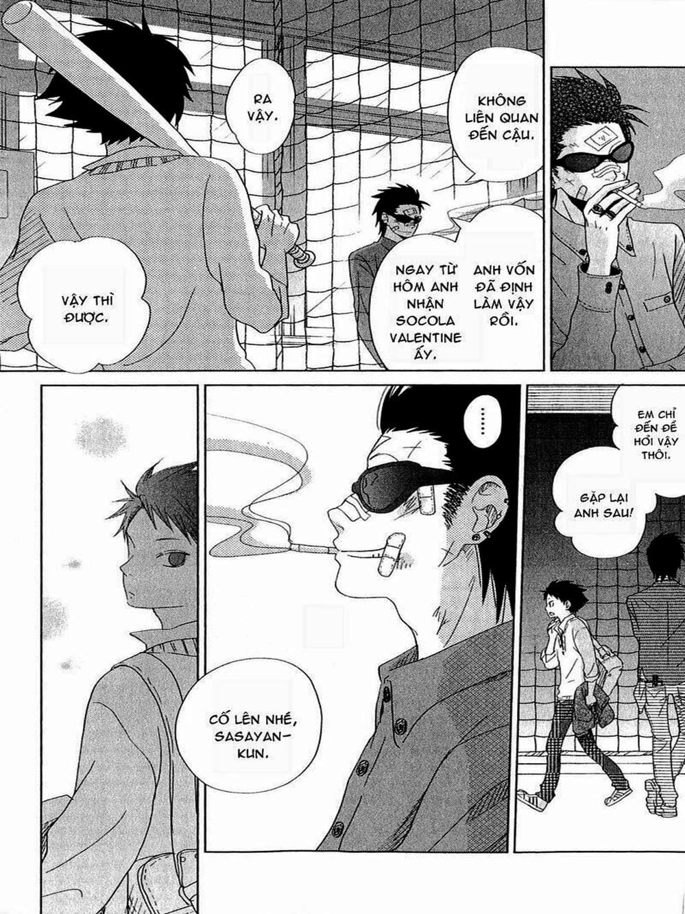 Truyện Tranh Quái Vật Bàn Bên - Tonari No Kaibutsu-Kun trang 4