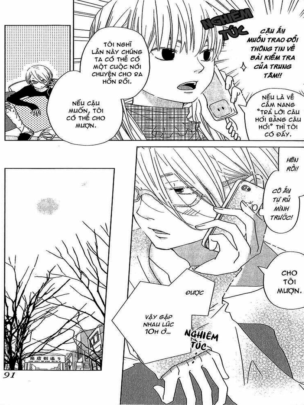 Truyện Tranh Quái Vật Bàn Bên - Tonari No Kaibutsu-Kun trang 4