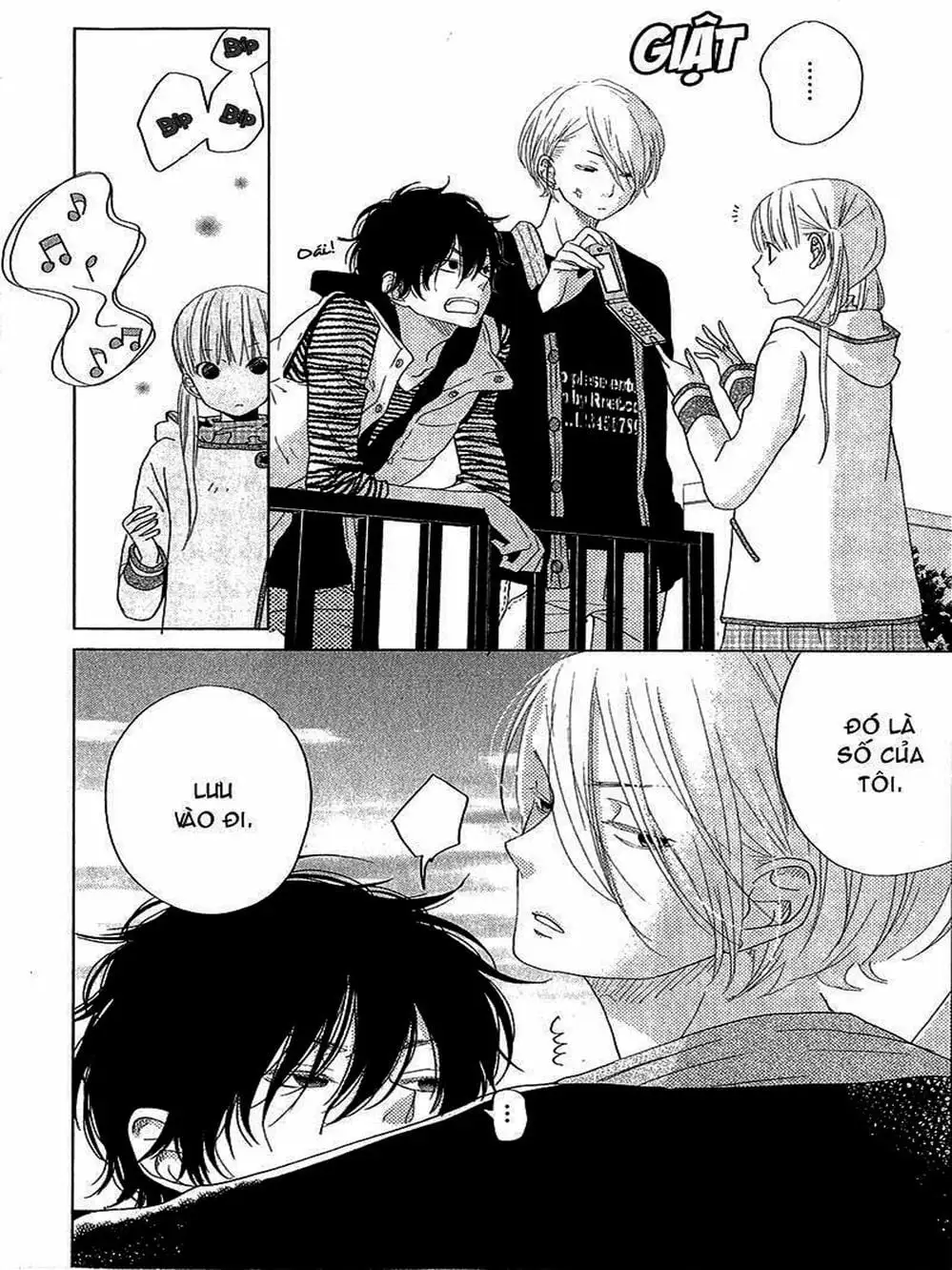 Truyện Tranh Quái Vật Bàn Bên - Tonari No Kaibutsu-Kun trang 4