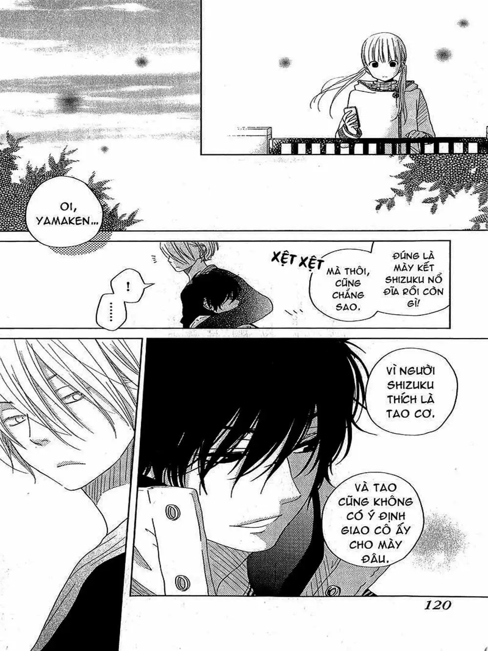 Truyện Tranh Quái Vật Bàn Bên - Tonari No Kaibutsu-Kun trang 4