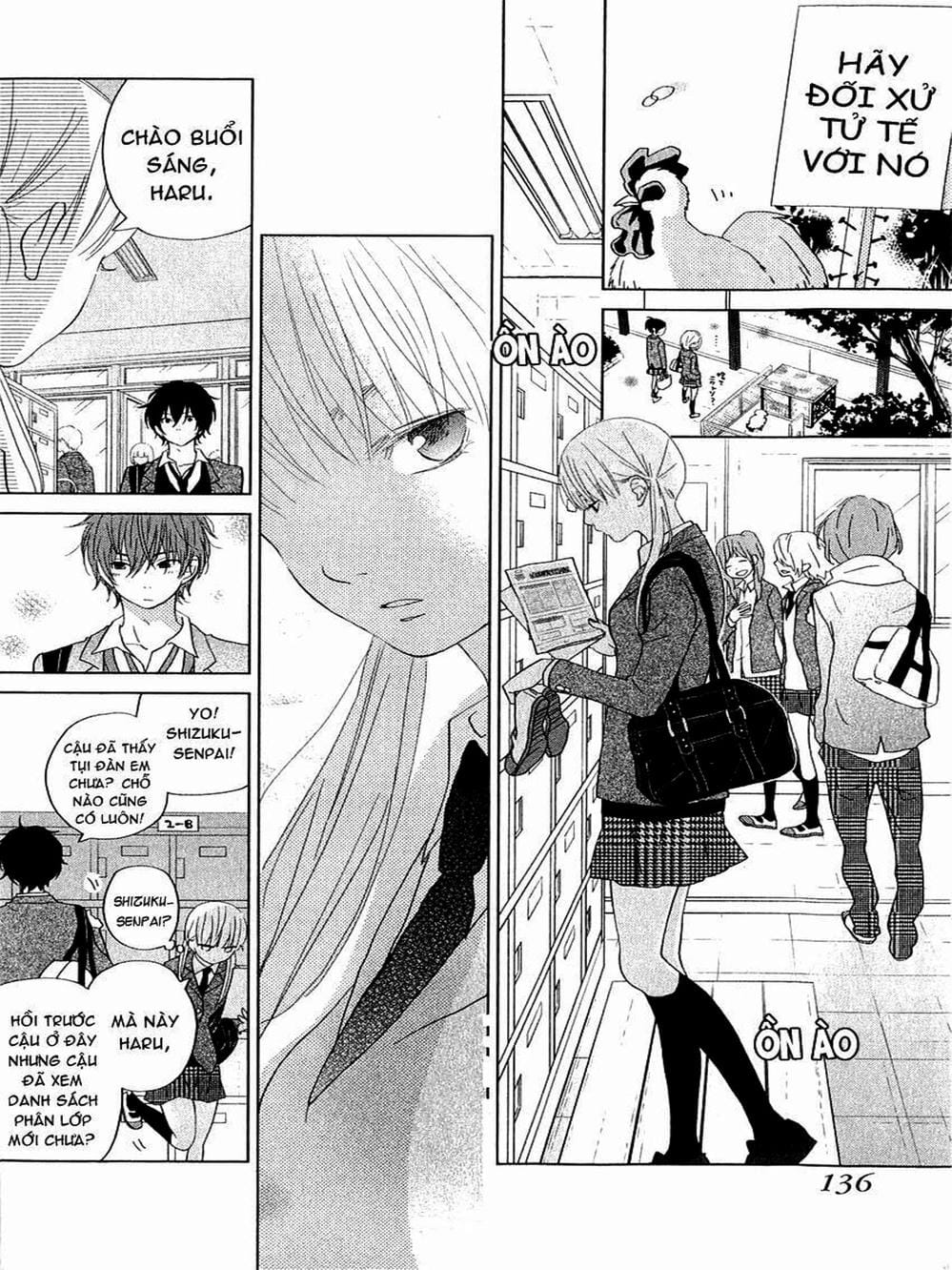 Truyện Tranh Quái Vật Bàn Bên - Tonari No Kaibutsu-Kun trang 4